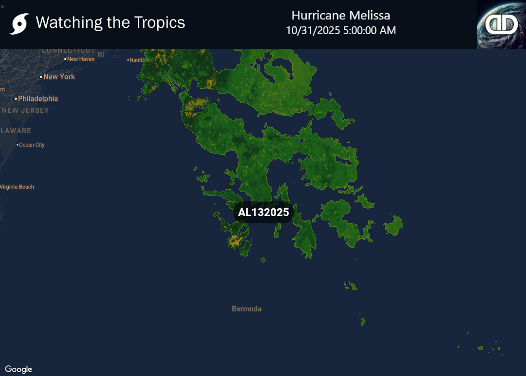 Storm Hurricane Melissa Precipitation Storm Hurricane Melissa Precipitation
