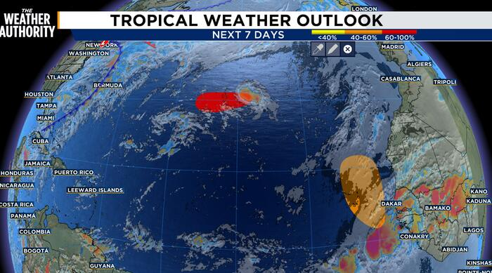 Fay Remnants Could Redevelop Into Tropical Depression Image