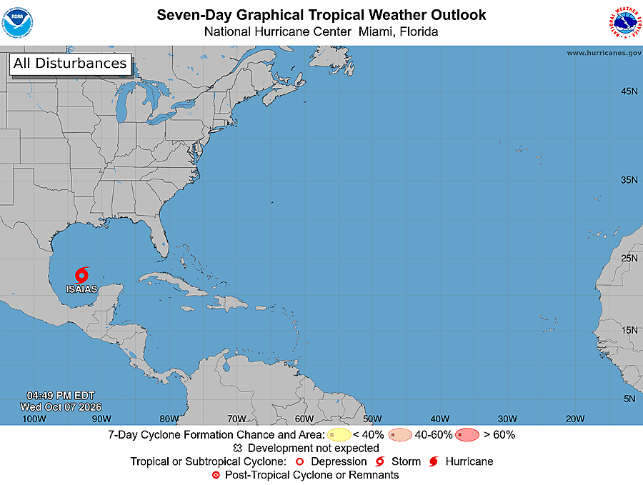 Tropical Depression likely to form in the Gulf this week with uncertainty surrounding storm's exact future Image