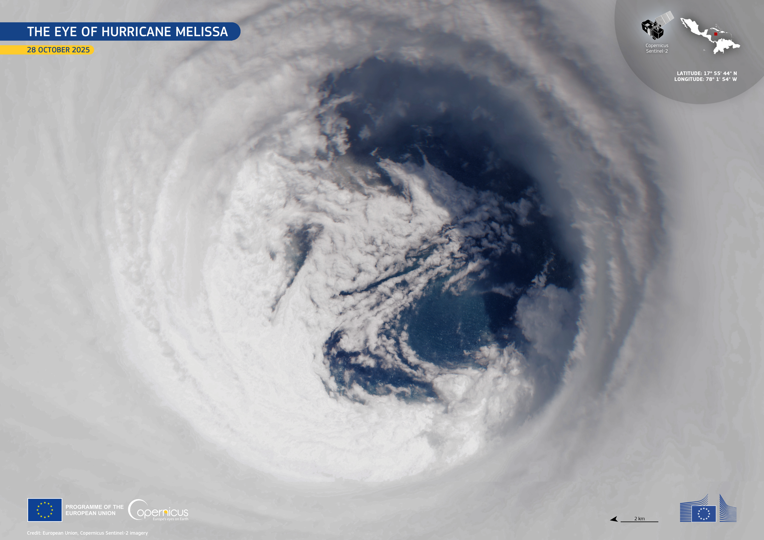 Peering into the eye of Hurricane Melissa | Space photo of the day for Oct. 30, 2025 Image