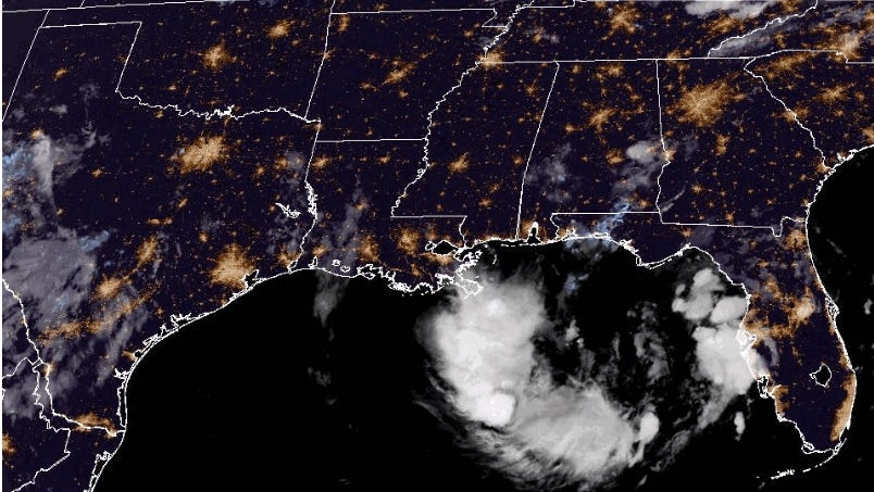 Tropical depression forms over Gulf, heavy rains may impact Florida Image