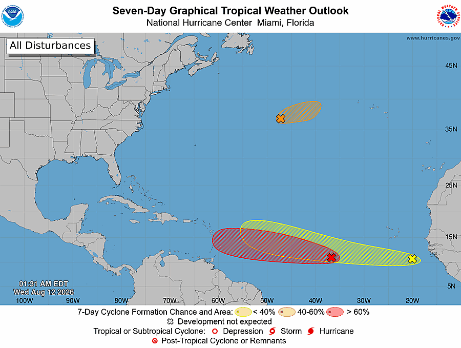 Invest 93C churns in the Pacific as storm could become a tropical depression by Wednesday Image