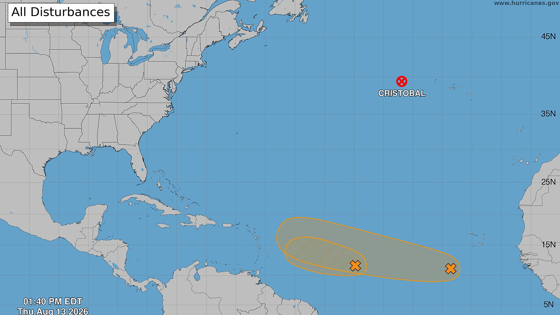 Tropical depression possible as storm season ramps up. Where's Invest 92L? Image