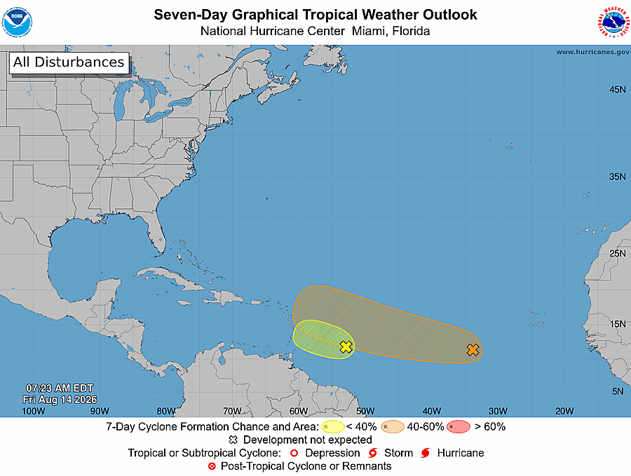 See latest spaghetti models for Invest 92L. Is it coming toward Florida? Image