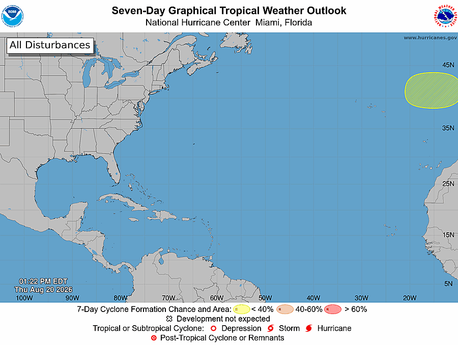 Spaghetti models, storm tracker for Invest 94L. Any North Carolina impacts expected? Image