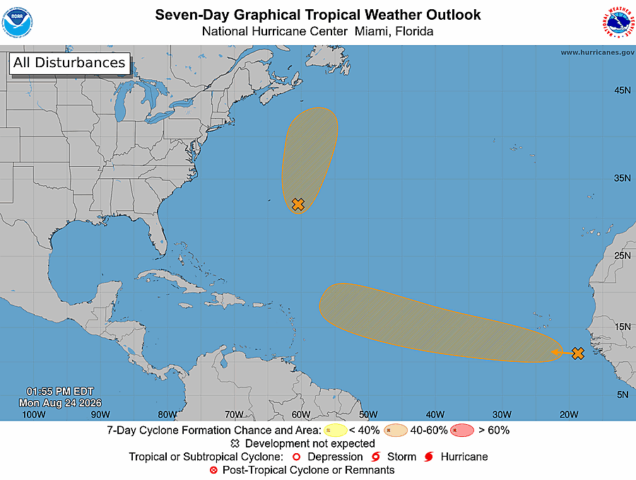 Invest 95L forms near Bermuda: Will it impact Florida? Image