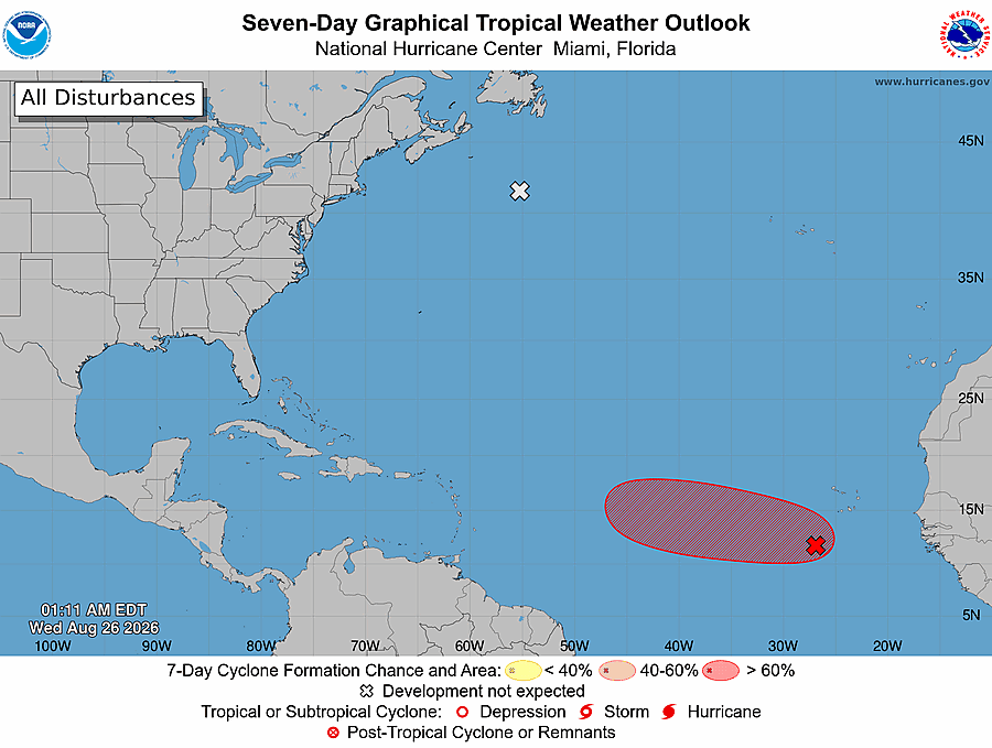 Bryan Norcross: Eventually we might have to watch the Atlantic disturbance (#96L) Image