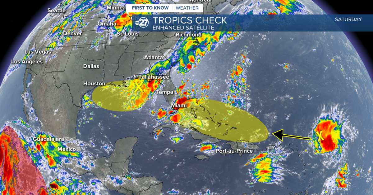 Tropics Check: Two areas to watch, low development chances (8/29/2026) Image