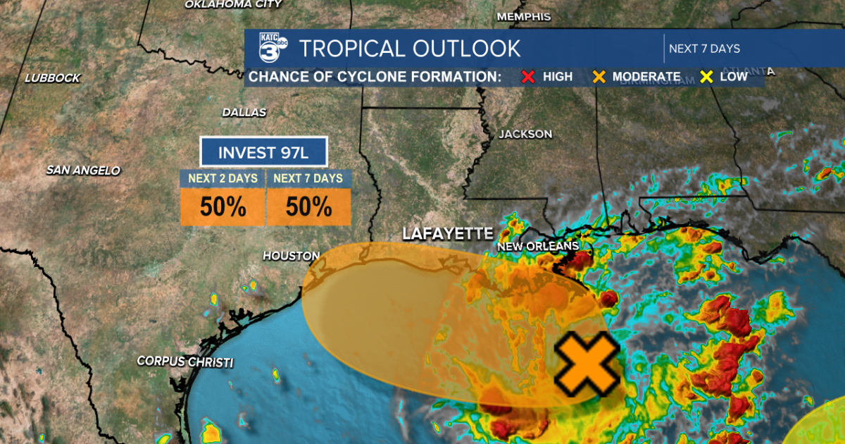 Tropical Storm Edouard? The latest on Invest 97L's development Image