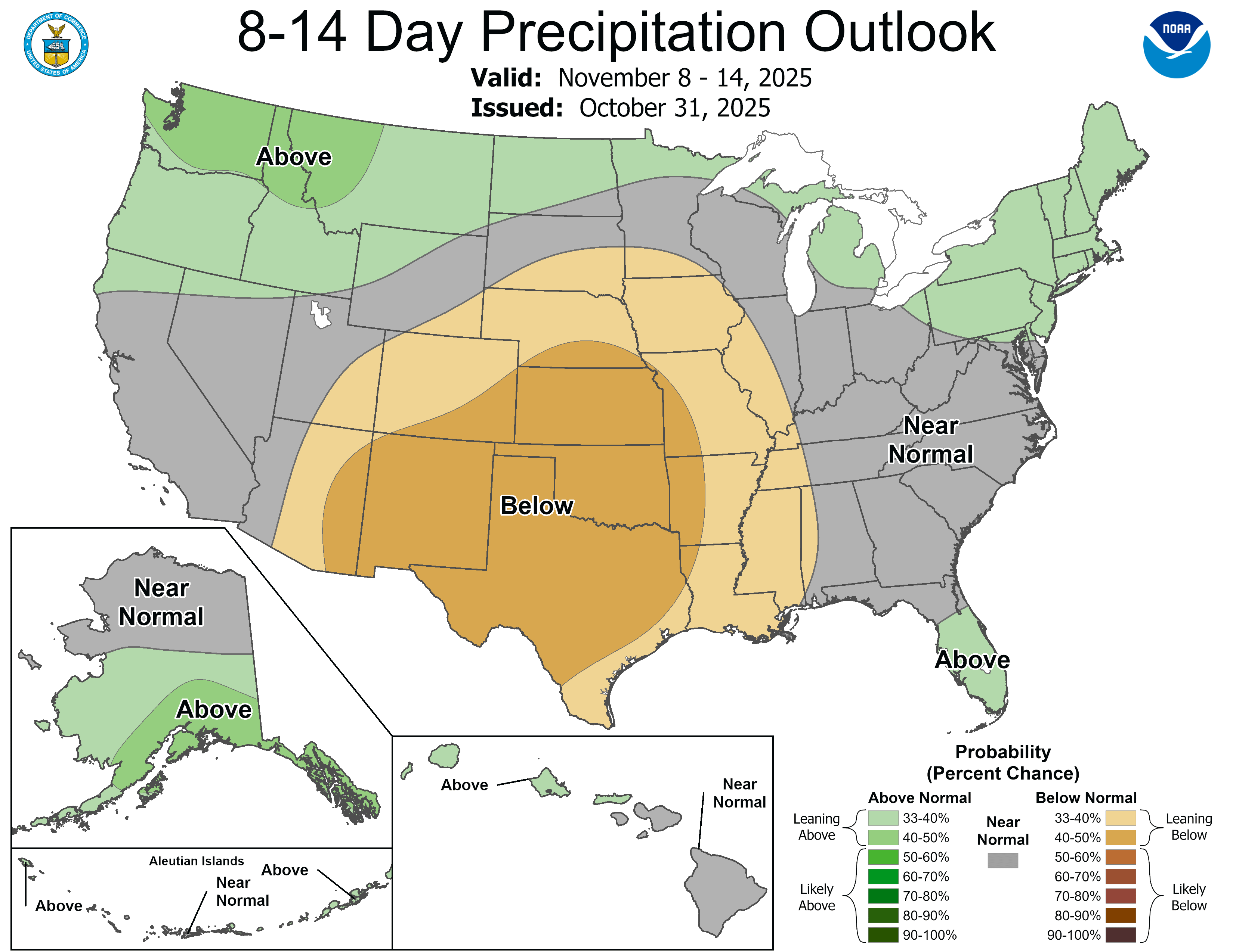 8-14 Day Precipitation Outlook 8-14 Day Precipitation Outlook