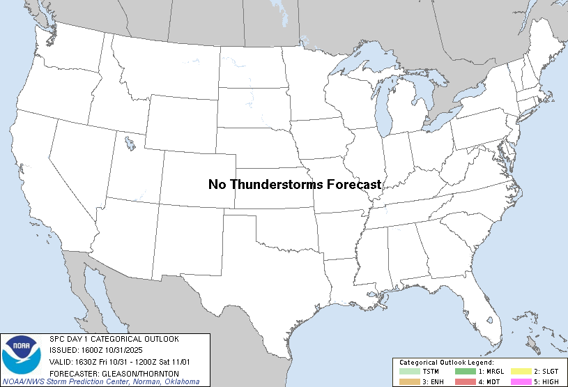 Today's Tornado Risk Today's Tornado Risk